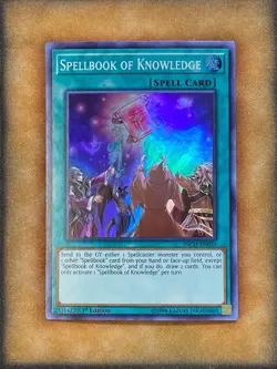 Yugioh Spellbook of Knowledge INCH-EN059 Super Rare 1st Ed NM - Image 1
