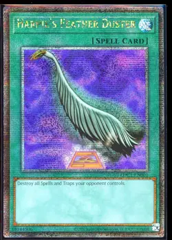 Yu-Gi-Oh! Harpie's Feather Duster Quarter Century Alt Art EDC1-EN001 Promo - NM - Image 1