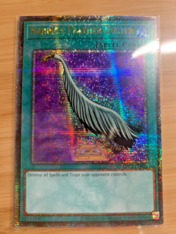 Yu-Gi-Oh! Harpie's Feather Duster Quarter Century Alt Art EDC1-EN001 Promo - NM - Image 3