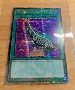 Yu-Gi-Oh! Harpie's Feather Duster Quarter Century Alt Art EDC1-EN001 Promo - NM - Image 4