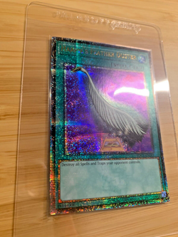 Yu-Gi-Oh! Harpie's Feather Duster Quarter Century Alt Art EDC1-EN001 Promo - NM - Image 5