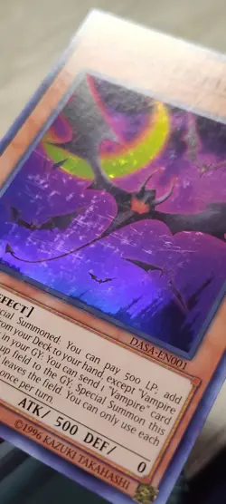Yu-Gi-Oh! Vampire Familiar / DASA-EN001 1st Edition LP - Image 2