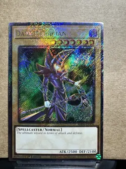 Near Mint Yugioh Dark Magician (6th Alt Art) RA04-EN106 Platinum Secret Rare - Image 1