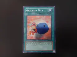 Yugioh - Graceful Dice EDS-002 Prismatic Secret Rare Promo - Image 1