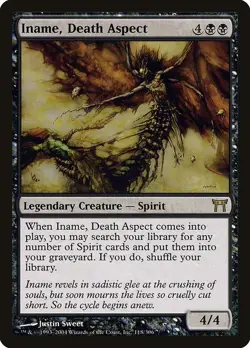 INAME, DEATH ASPECT - Champions of Kamigawa - MTG Magic the Gathering Card - Image 1