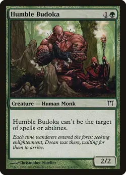 HUMBLE BUDOKA - Champions of Kamigawa - MTG Magic the Gathering Card - Common - Image 1
