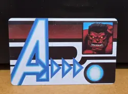 Heroclix: ID Card - Nick Fury set - #NFID-013 - Red Hulk - Image 1