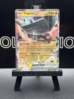 Ting-Lu ex 127/193 Double Rare Holo Sv02: Paldea Evolved Pokemon Card LP - Image 2