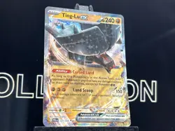 Ting-Lu ex 127/193 Double Rare Holo Sv02: Paldea Evolved Pokemon Card LP - Image 4