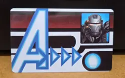 Heroclix: ID Card - Nick Fury set - #NFID-010 - War Machine - Image 1