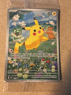Pokemon Pikachu TCG SVP088 Black Star Promo Card NM/M Condition - Image 1