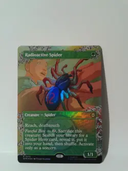 Magic MTG Spiderman R 0212 foil NM (1 card) - Image 1