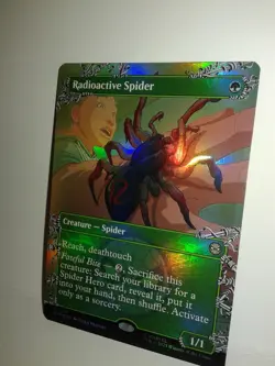 Magic MTG Spiderman R 0212 foil NM (1 card) - Image 2