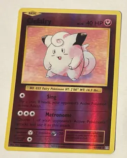 CLEFAIRY 63/108 Reverse Holo Rare XY Evolutions Pokemon Card - Image 1