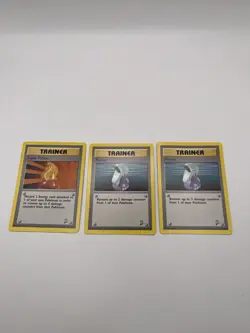 Vintage Pokemon Trading Card Lot - Base & Rocket Set, Trainers, Energy (52) - Image 2