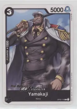 2022 One Piece Card Game: Paramount War OP02 Pre-Release Yamakaji #OP02-116 - Image 1