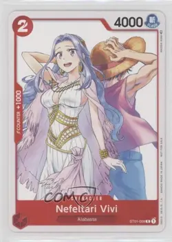2022-Current One Piece Card Game: Promos English Nefeltari Vivi #ST01-009 - Image 1