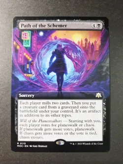 MTG Path of the Schemer (115/533) March of the Machine Commander NM - Image 1