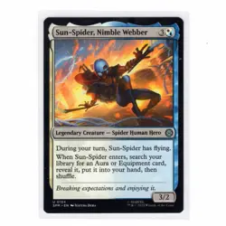 Sun-Spider Nimble Webber MTG Marvels Spider-Man 0154 - Image 1