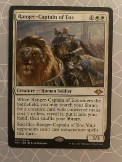 Ranger-Captain of Eos - Modern Horizons English MTG NM Mythic Rare - Image 1