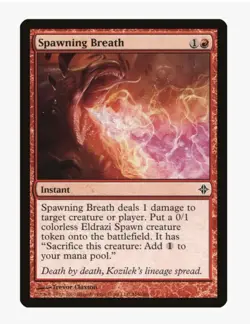 Spawning Breath | Rise of the Eldrazi ROE | MTG | Pauper Eldrazi | Common LP-NM - Image 1