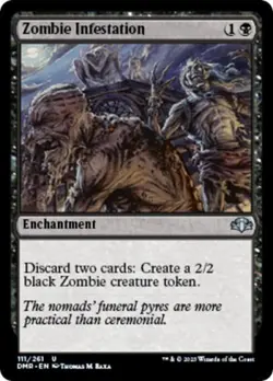 Zombie Infestation - Near Mint MTG Dominaria Remastered - Image 1