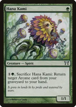 HANA KAMI - Champions of Kamigawa - MTG Magic the Gathering Card - Uncommon - Image 1