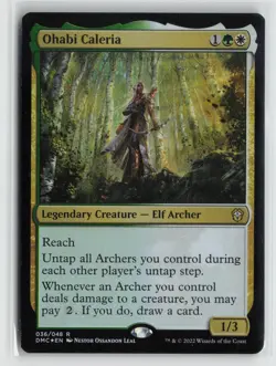 Ohabi Caleria 036 Foil Commander: Dominaria United DMC MTG Magic - Image 1