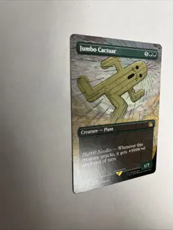 Jumbo Cactuar Borderless Non Foil FF MTG - Image 5