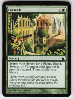 MTG Ravnica: City of Guilds #163 Farseek Lightly played tcg - Image 1