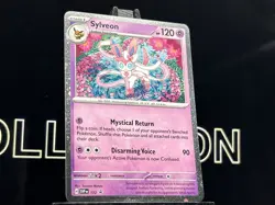 Sylveon 172 Cosmos Holo Scarlet & Violet Promo Pokemon TCG 2025 TWO SWIRLS NM - Image 4