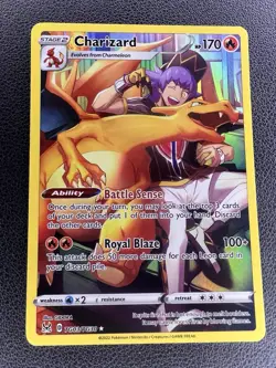 Pokemon TCG Charizard TG03/TG30 Lost Origin Trainer Gallery Art Rare Holo NM-M - Image 1