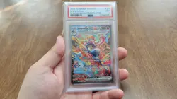 Pokemon Greninja EX 214/167 Twilight Masquerade Sir Special Illustration PSA 9 - Image 1