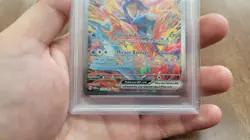 Pokemon Greninja EX 214/167 Twilight Masquerade Sir Special Illustration PSA 9 - Image 3