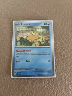 Psyduck 007 -Black Star Promo- Mega Evolution Pokemon TCG - NEAR MINT - Image 1