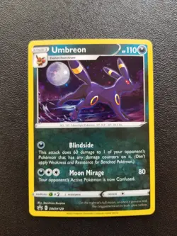 Pokemon Umbreon Black Star Promo SWSH129 Evolving Skies Cosmos Holo - Image 1