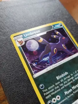 Pokemon Umbreon Black Star Promo SWSH129 Evolving Skies Cosmos Holo - Image 2