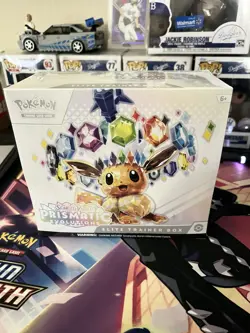Pokemon TCG Scarlet Violet Prismatic Evolutions Elite Trainer Box ETB New Sealed - Image 1