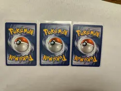 2006 Pokemon - Flareon Jolteon Vaporeon Holo Rare Pop Series 3 Lot LP-MP SWIRL! - Image 2