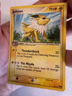 2006 Pokemon - Flareon Jolteon Vaporeon Holo Rare Pop Series 3 Lot LP-MP SWIRL! - Image 3