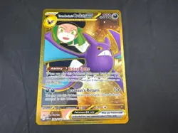 TEAM ROCKET'S CROBAT EX 242/182 POKEMON DESTINED RIVALS HOLO RARE - Image 1