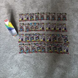36x Sealed Sleeved Pokemon Mega Evolution Booster Packs - WITH DISPLAY BOX - Image 1