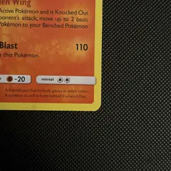 Pokemon TCG Shining Ho-Oh SM70 Black Star Promo - Image 2