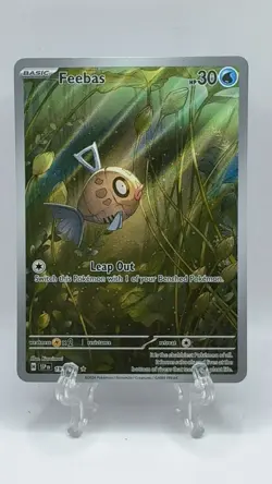 Feebas 198/191 IR Illustration rare Pokemon Surging Sparks SV8 - Image 1