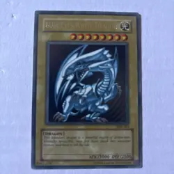 Yugioh Blue-Eyes White Dragon SDK-001 Ultra Rare Unlimited NM 1996 - Image 1