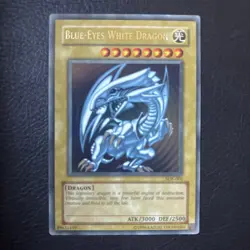 Yugioh Blue-Eyes White Dragon SDK-001 Ultra Rare Unlimited NM 1996 - Image 3
