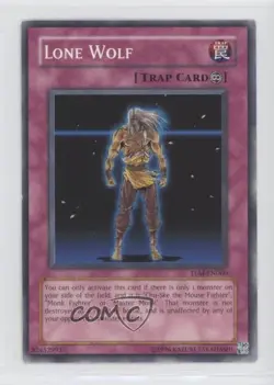 Lone Wolf YuGiOh The Lost Millenium #TLM-EN060 2005 - Image 1