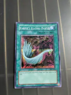 Yugioh 2003 Harpie's Feather Duster SCR SDD-003 Near Mint - Image 1