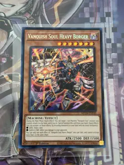 Yugioh Vanquished Soul Heavy Borger MP24-EN139 Prismatic Secret Rare 1st Ed NM - Image 1