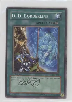DD Borderline 1st Ed. YuGiOh Invasion of Chaos #IOC-040 2004 - Image 1